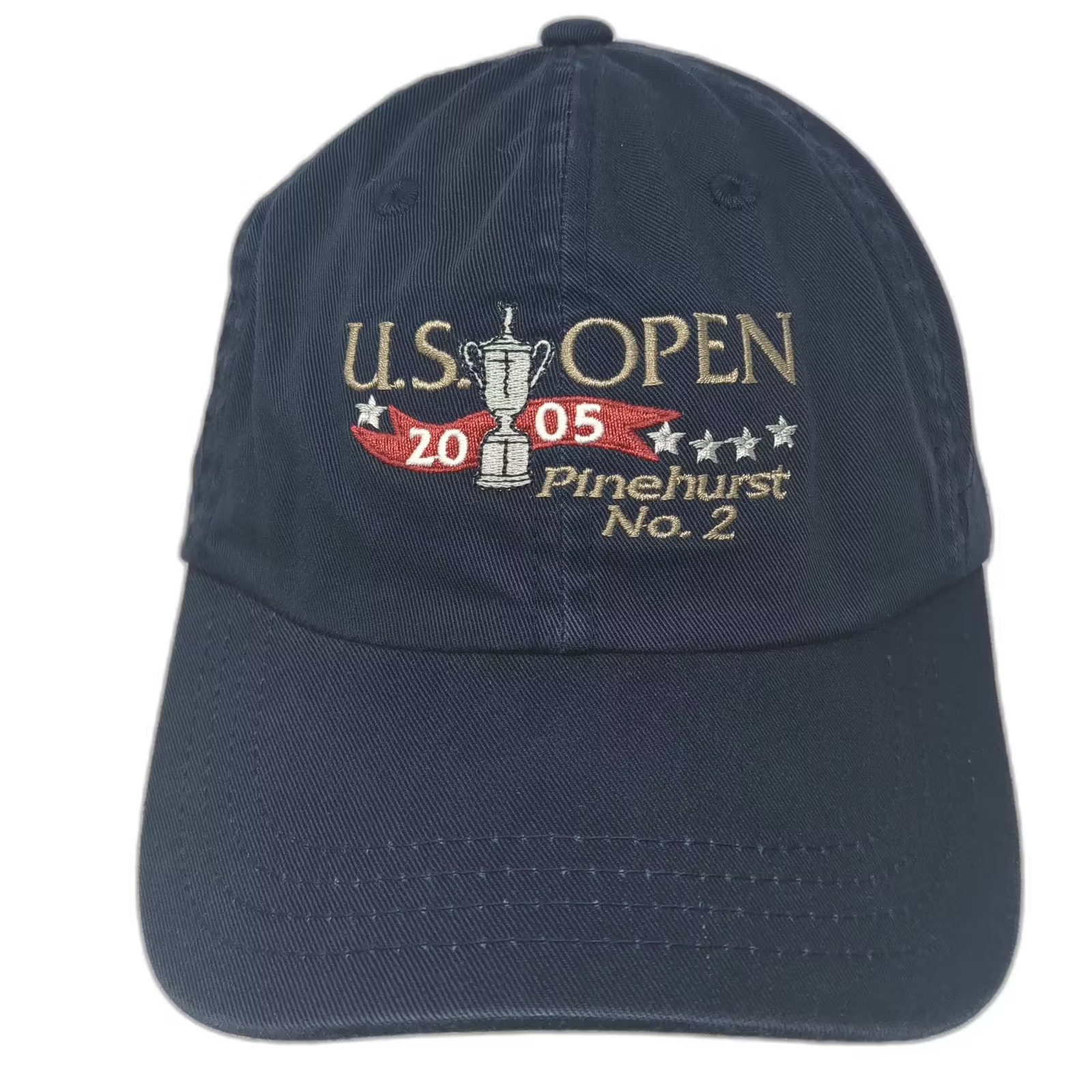Imperial Blue Baseball Cap Os Us Open 2005 Pinehurst No 2 Golf Championship Hat